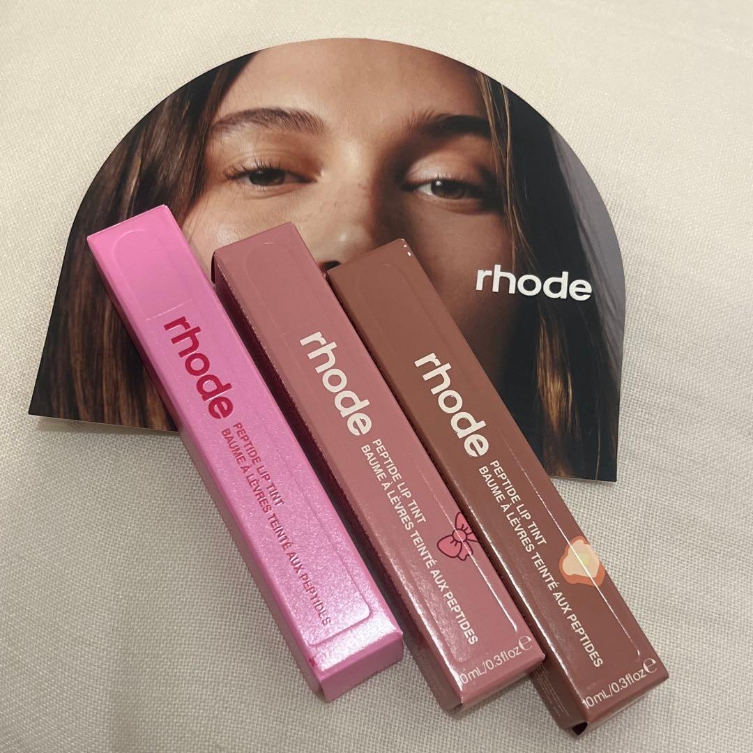 rhode リップティント 3点