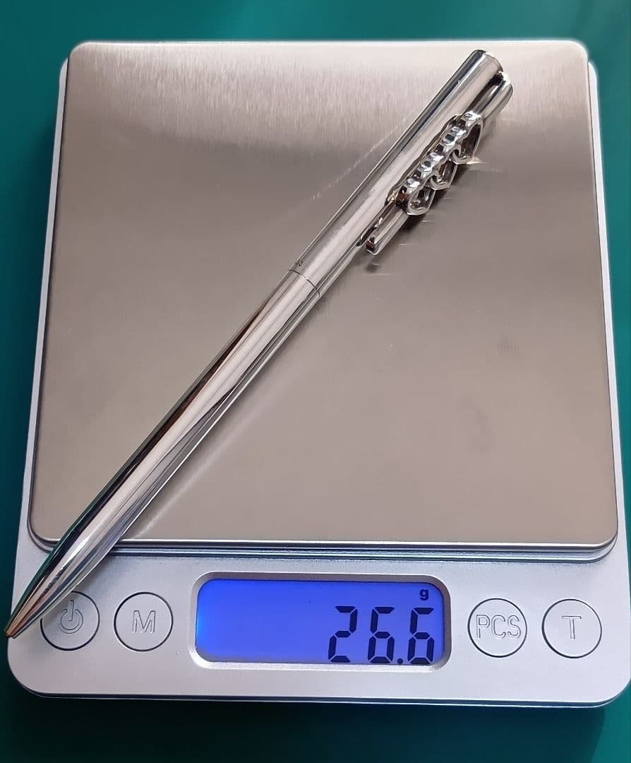 ヴィンテージ美品Tiffany & Co.　SV925トリプル ハートボールペン