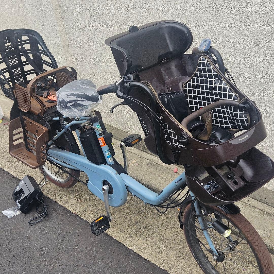 パナソニック♪ギュットミニ♪電動アシスト自転車♪子どものせ♪16Ah♪5点灯