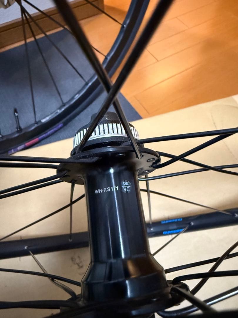 SHIMANO(シマノ) WH-RS171　前後・ディスクホイール　12速