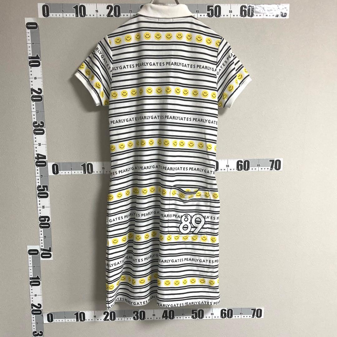 PEARLYGATES パーリーゲイツ ゴルフ ニコちゃん ポロシャツワンピース