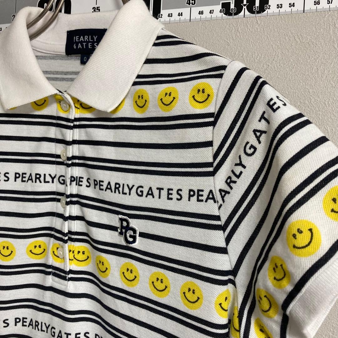 PEARLYGATES パーリーゲイツ ゴルフ ニコちゃん ポロシャツワンピース