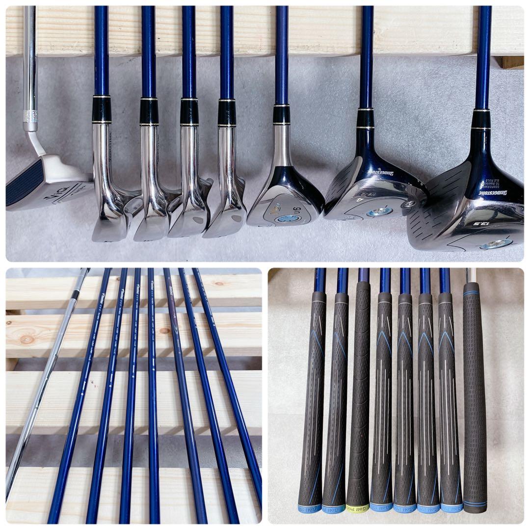 T803 ツアーステージ ゴルフクラブ レディース セット ViQ 8点 女子