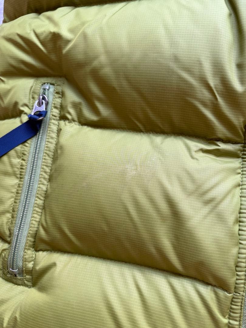 **i様 パタゴニア　キッズダウンベスト　グリーン　XL