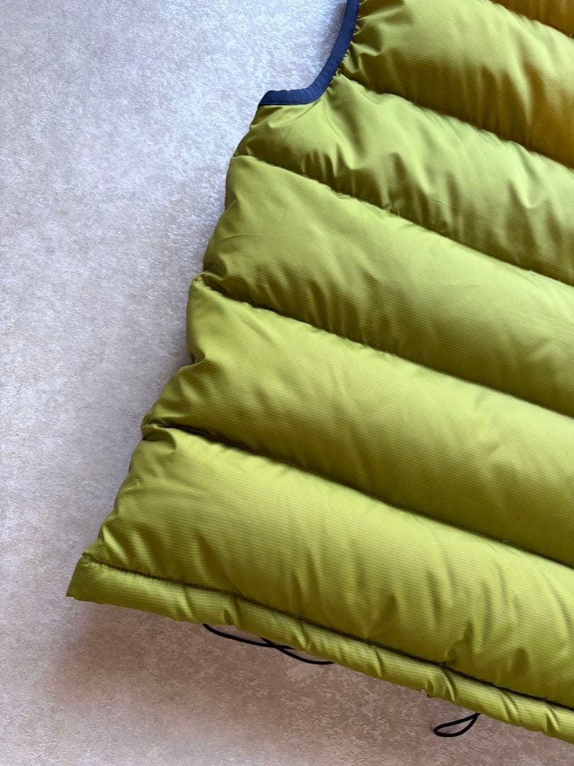 **i様 パタゴニア　キッズダウンベスト　グリーン　XL