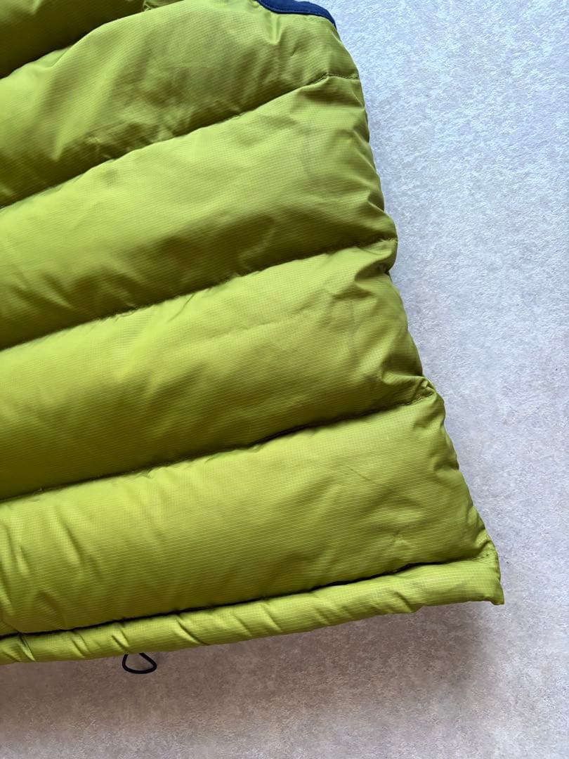 **i様 パタゴニア　キッズダウンベスト　グリーン　XL