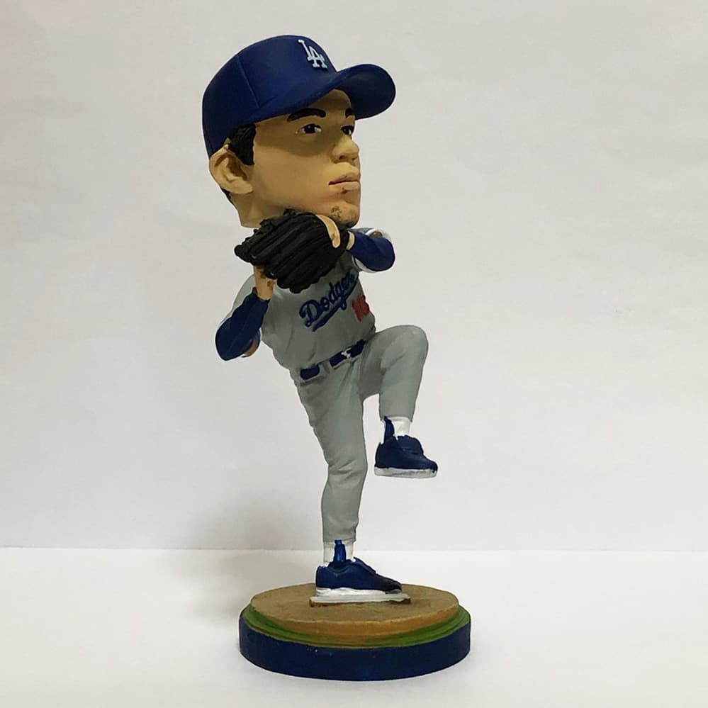 【球場配布品】野茂英雄 トルネード ボブルヘッド ドジャース 非売品 ＃003