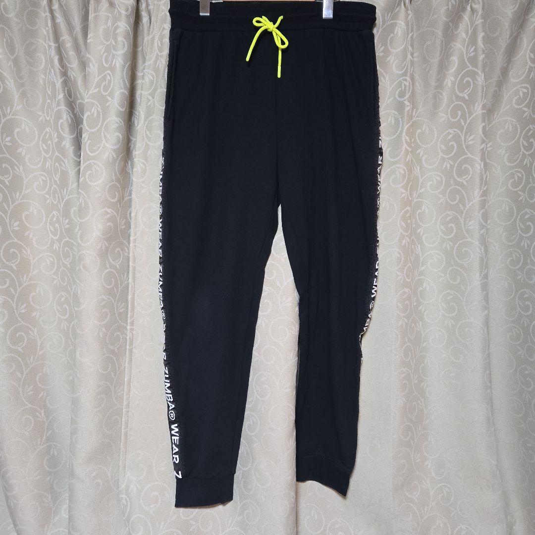 正規品 jwi購入　ZUMBA ジャージパンツ 黒 サイズM