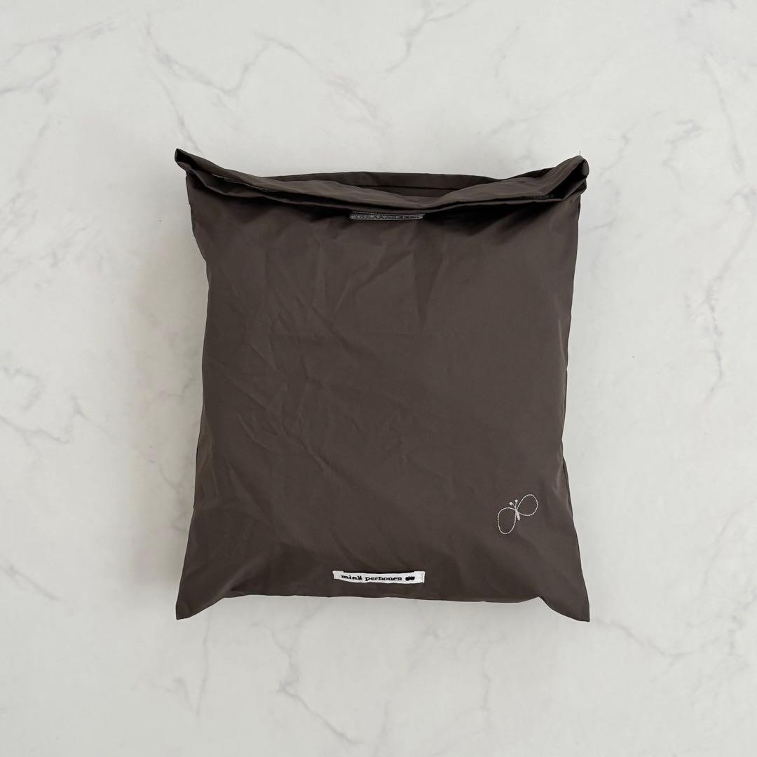 bois de cerf ミナペルホネン レインコート チョウチョ刺繍