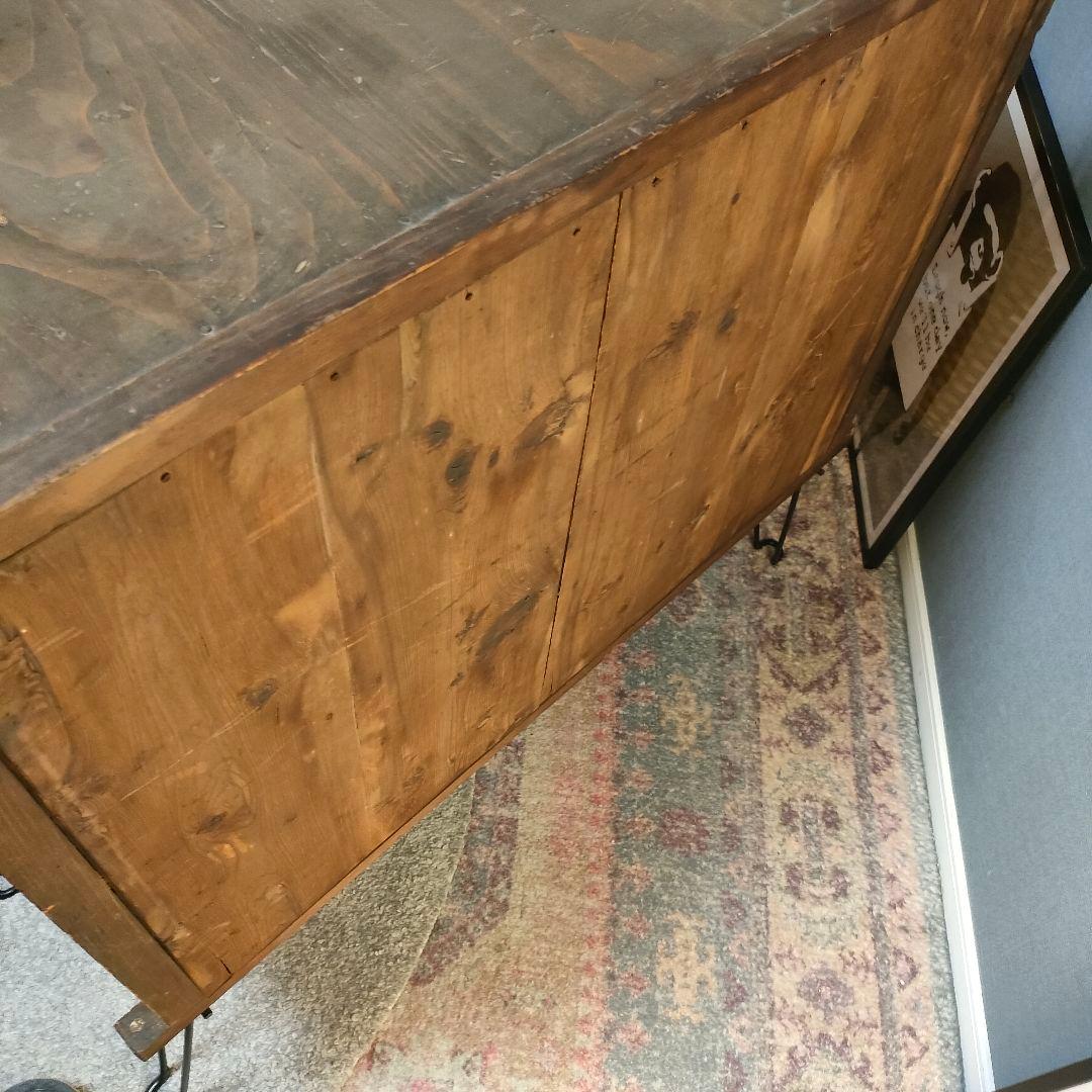 昭和レトロ 時代家具 リメイク 脚付き箪笥