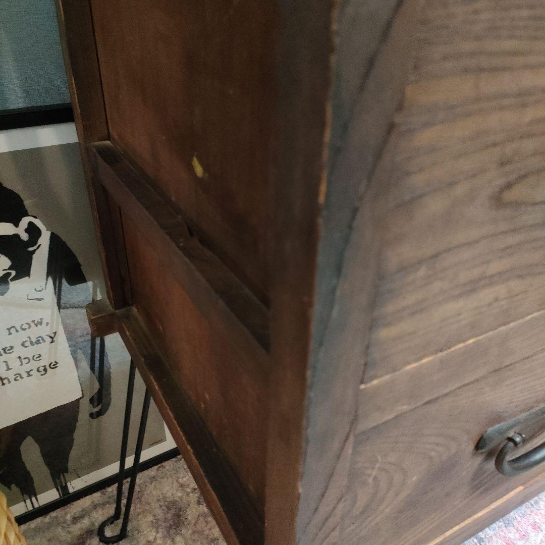 昭和レトロ 時代家具 リメイク 脚付き箪笥