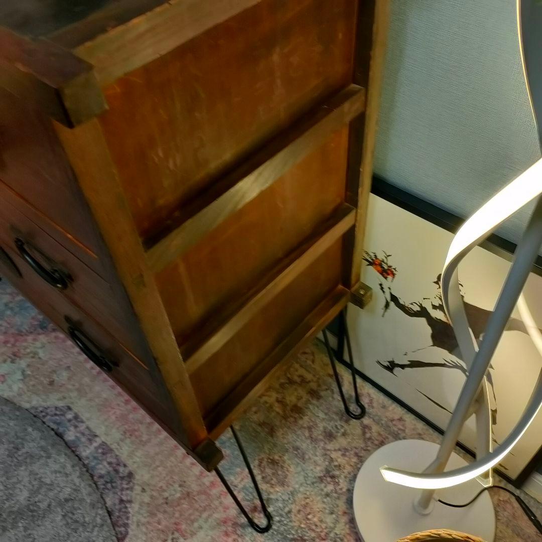 昭和レトロ 時代家具 リメイク 脚付き箪笥