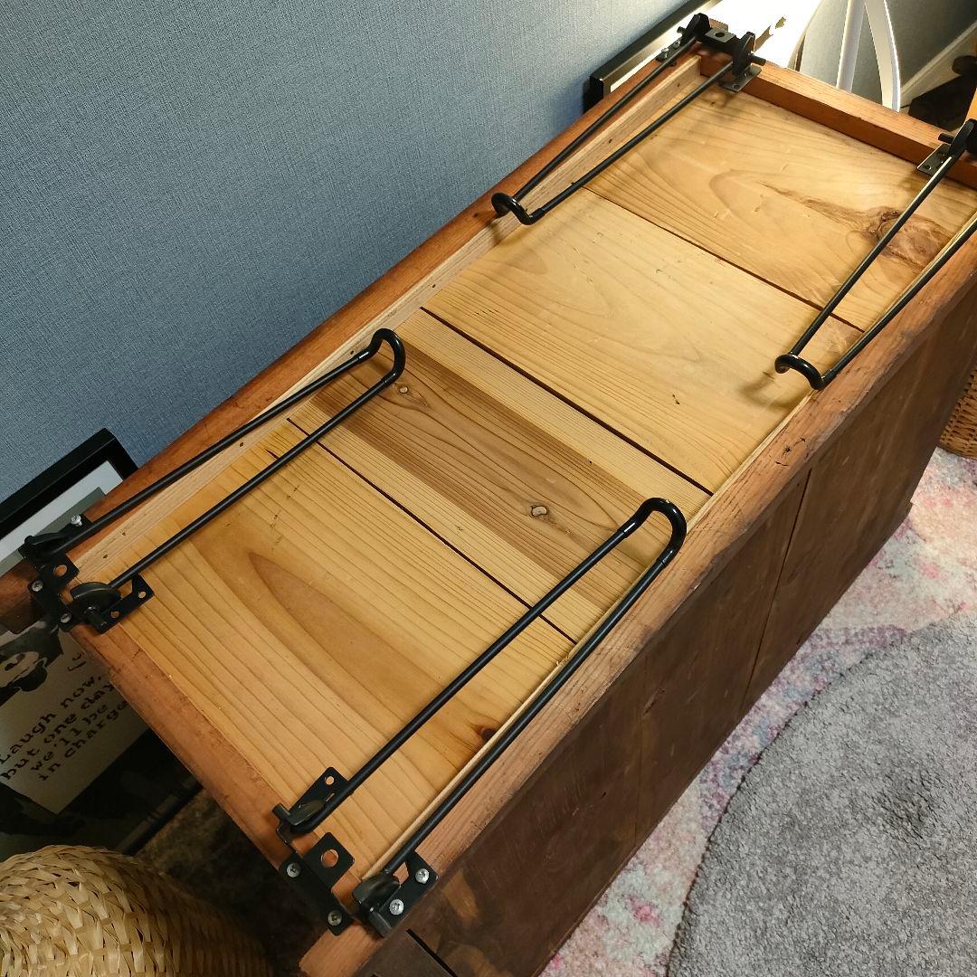 昭和レトロ 時代家具 リメイク 脚付き箪笥