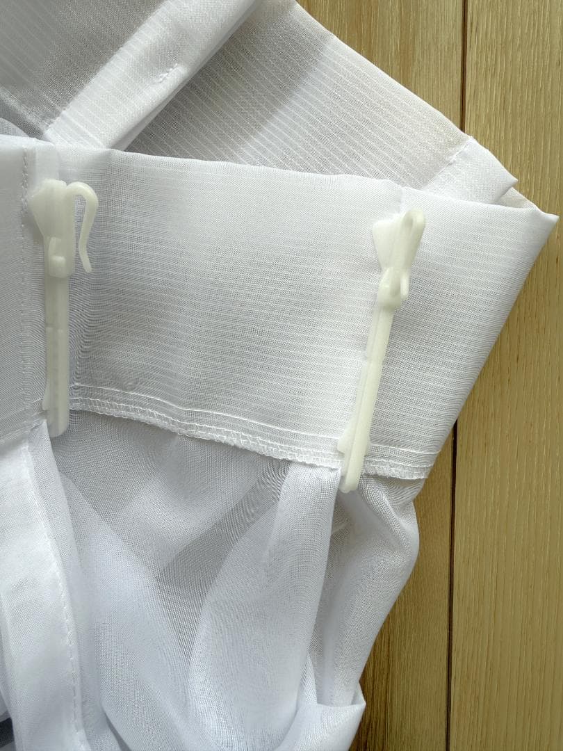 【美品】リリカラ レースカーテン LS-62368 1750×2070 ホワイト