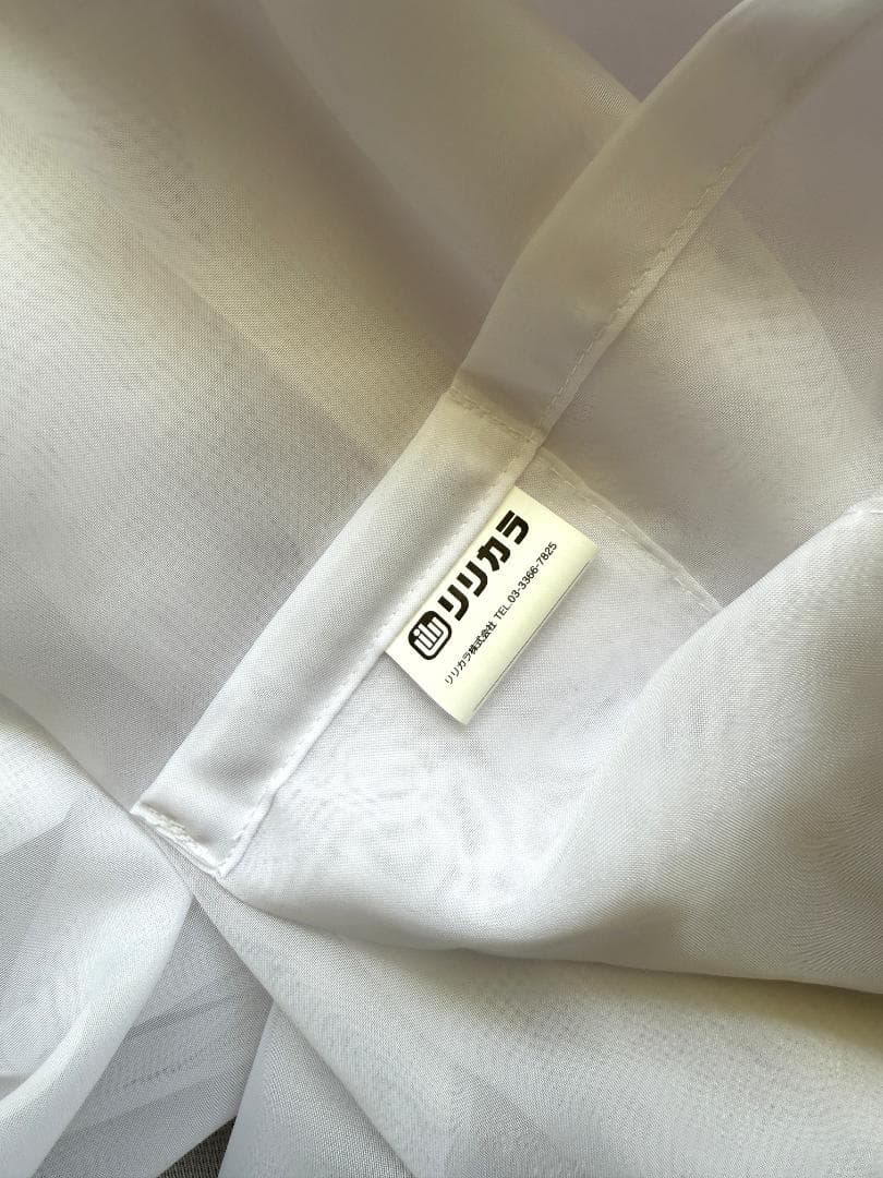 【美品】リリカラ レースカーテン LS-62368 1750×2070 ホワイト