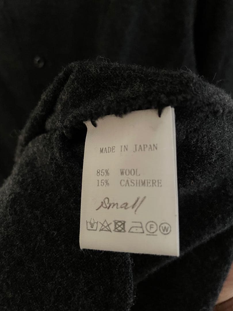 ジャケット・アウター kaval wool cashmere coat size S
