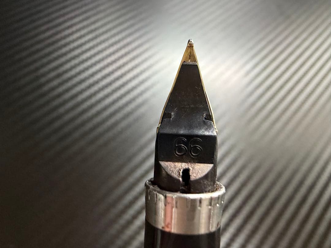 未使用に近い 初期型 パーカー 75 シズレ 66 M フラットトップ 万年筆