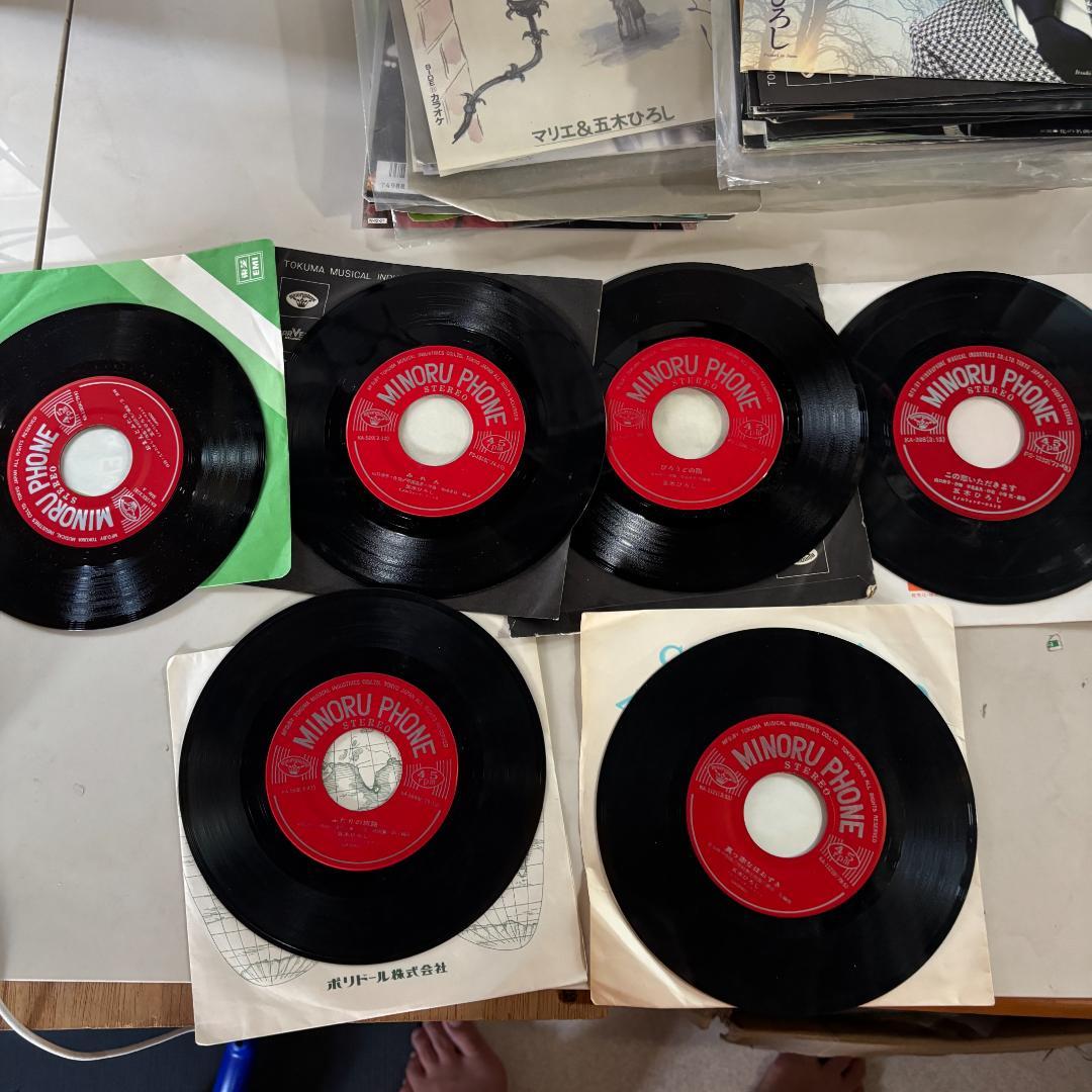 五木ひろし シングルレコード　48 タイトル　まとめて