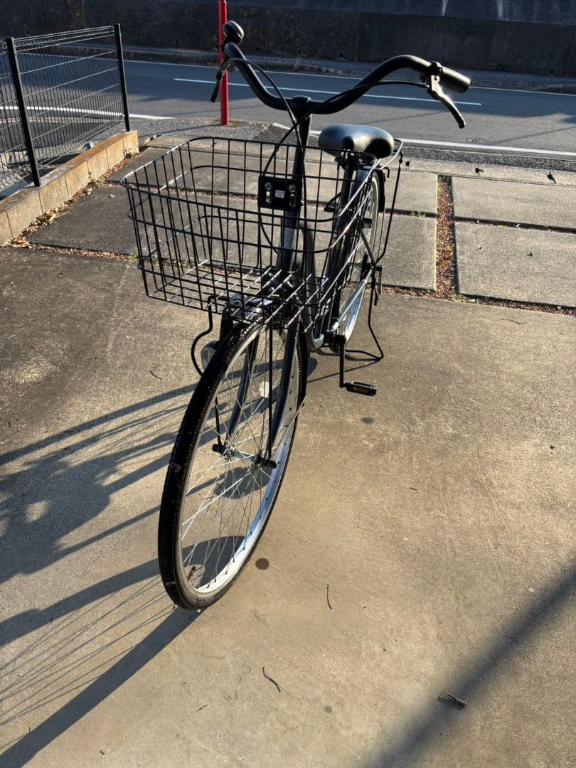 【引き渡し限定】 26インチ自転車　ギア無しpatiobox　サイモト自転車