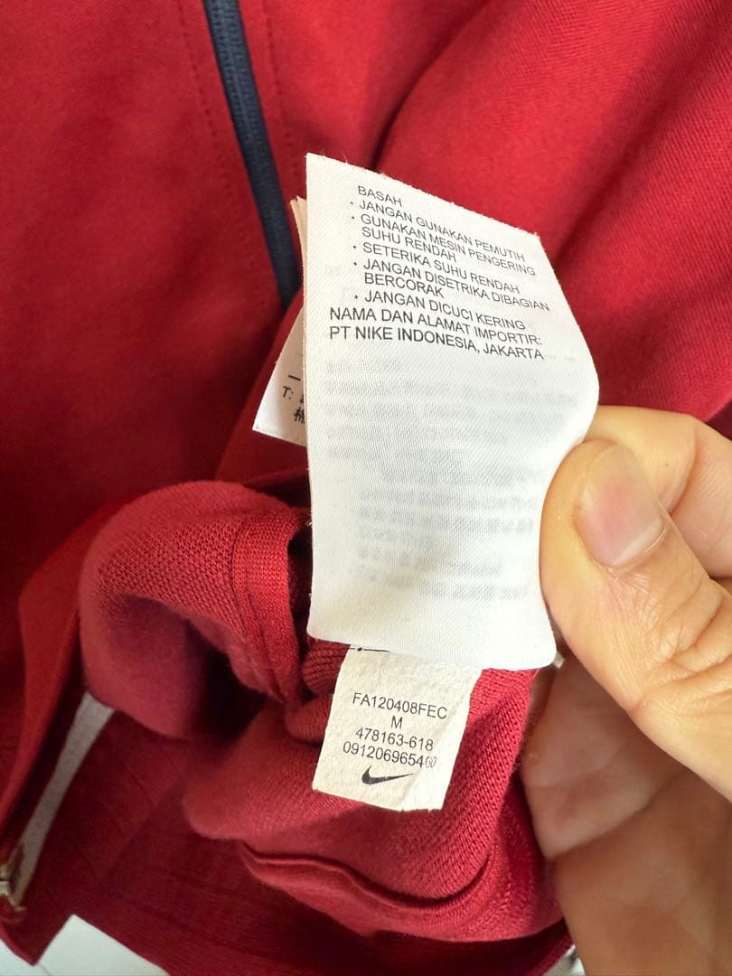 美品 Nike FCバルセロナ ジャージ アンセム トラックジャケット M