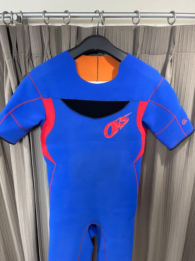 K2ya　スプリングウェットスーツ　ブルー　サーフィン　 メンズ　伸縮性