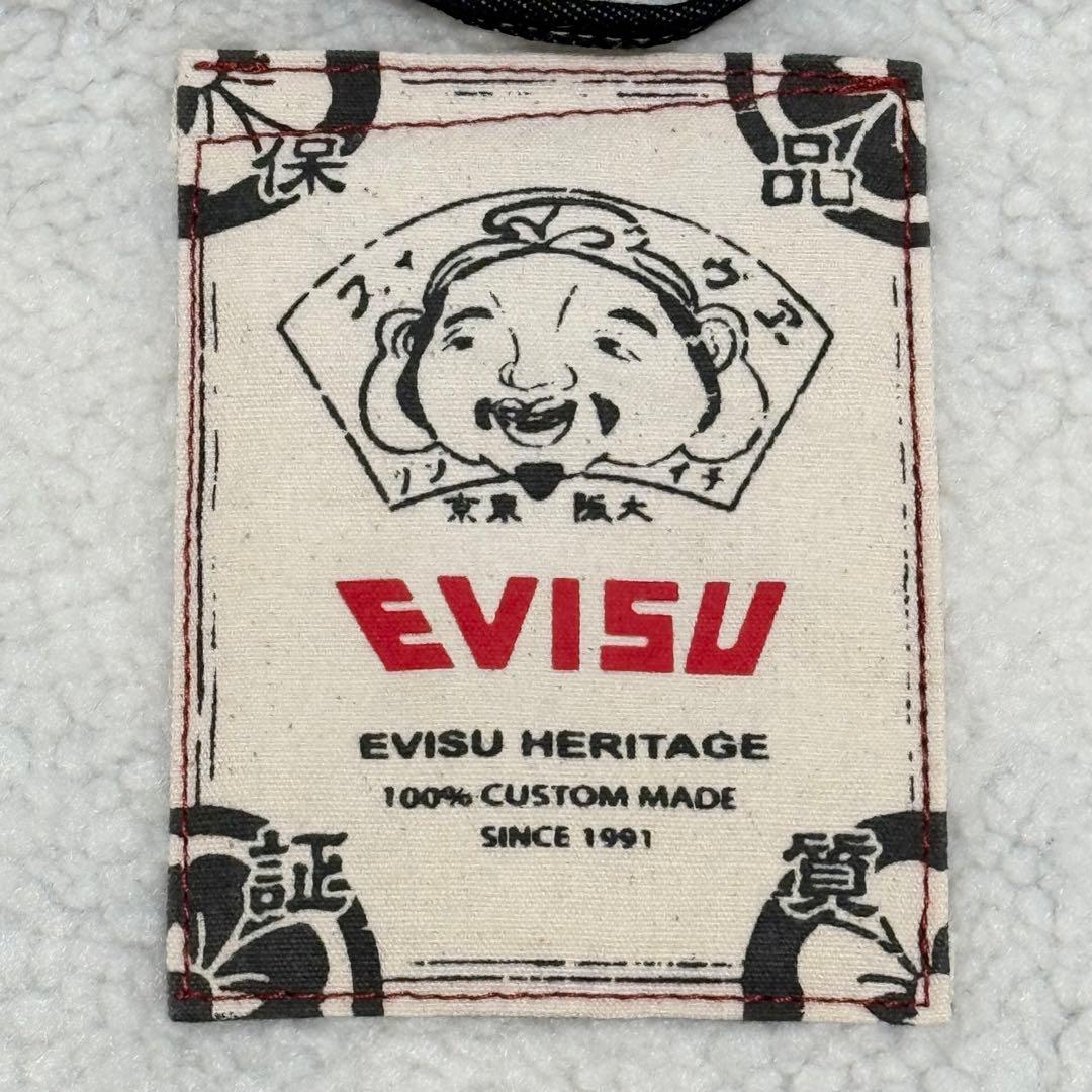 【完売品！希少XL】EVISU デニムジャケット 大黒 カモメ 道楽 Gジャン