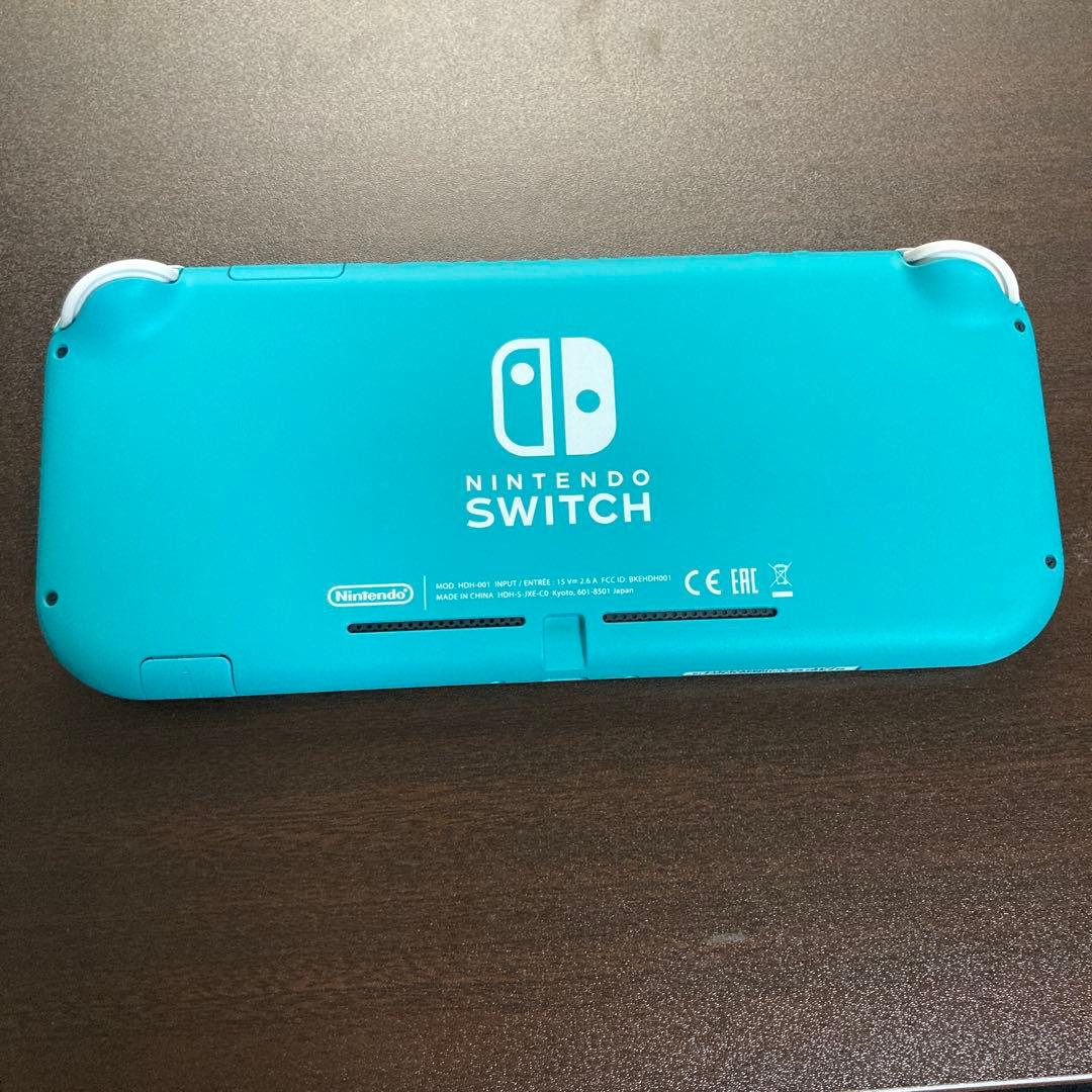 Nintendo Switch Lite ターコイズ 美品 充電器付き