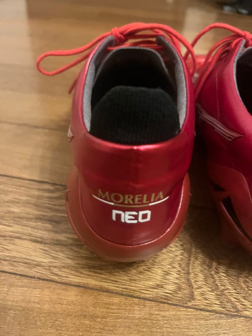 モレリアネオ4 JAPAN 27.0cm ルビーレッド×ホワイト