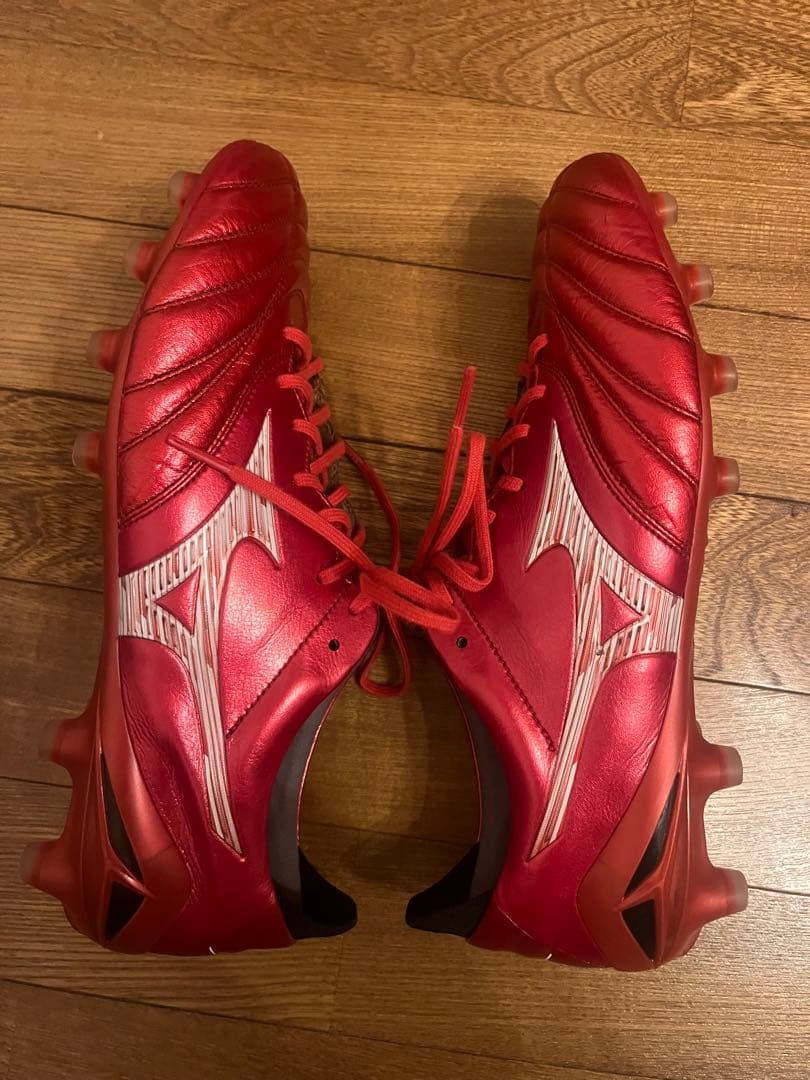 モレリアネオ4 JAPAN 27.0cm ルビーレッド×ホワイト