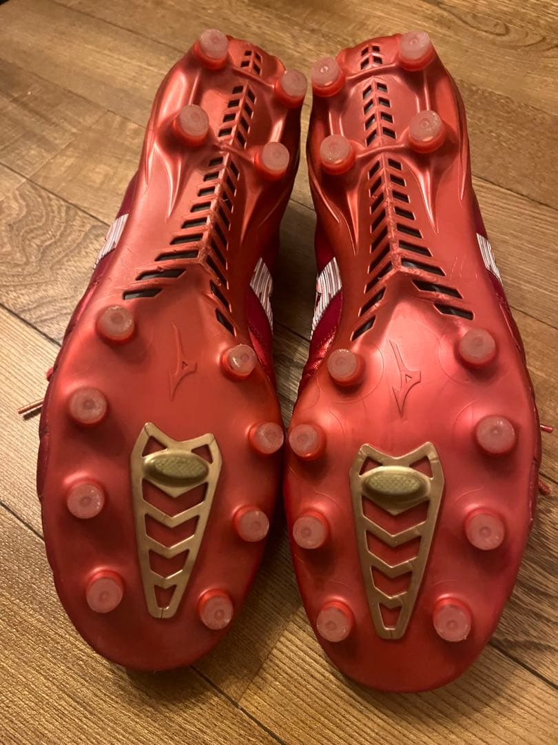 モレリアネオ4 JAPAN 27.0cm ルビーレッド×ホワイト