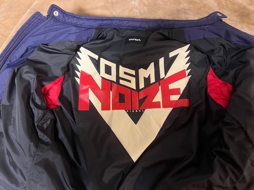 極美品 DIESEL シングル ライダース ジャケット ネイビー　X L