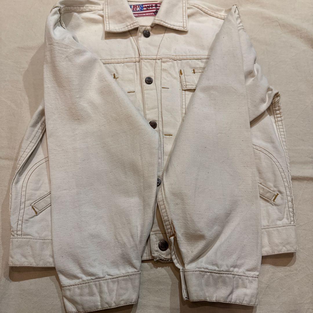 70s VINTAGE DEECEE トラッカージャケット レアダック 大きめ