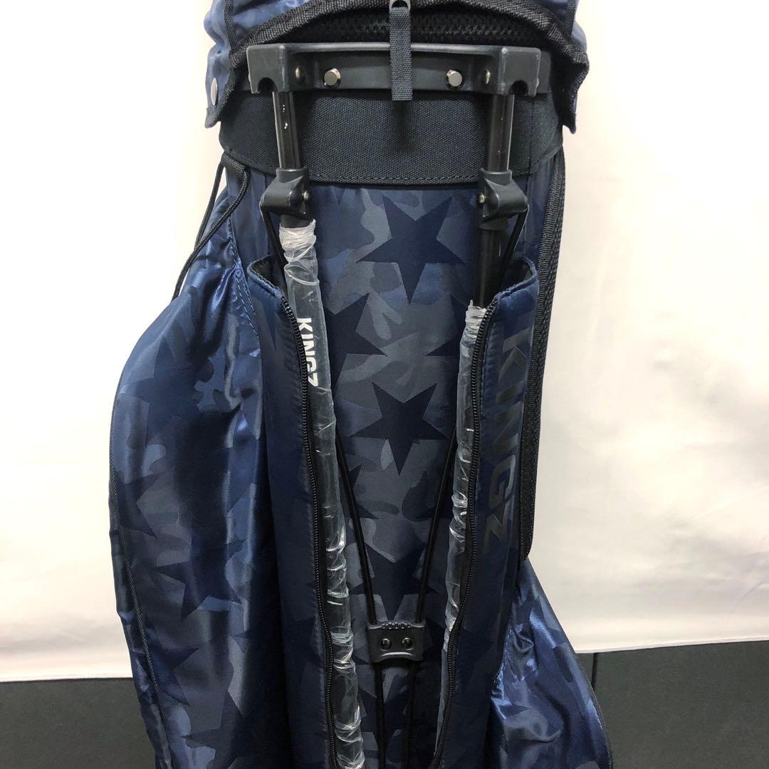 フォロー割■ KINGZ Samantha ゴルフ キャディ メンズ ネイビー