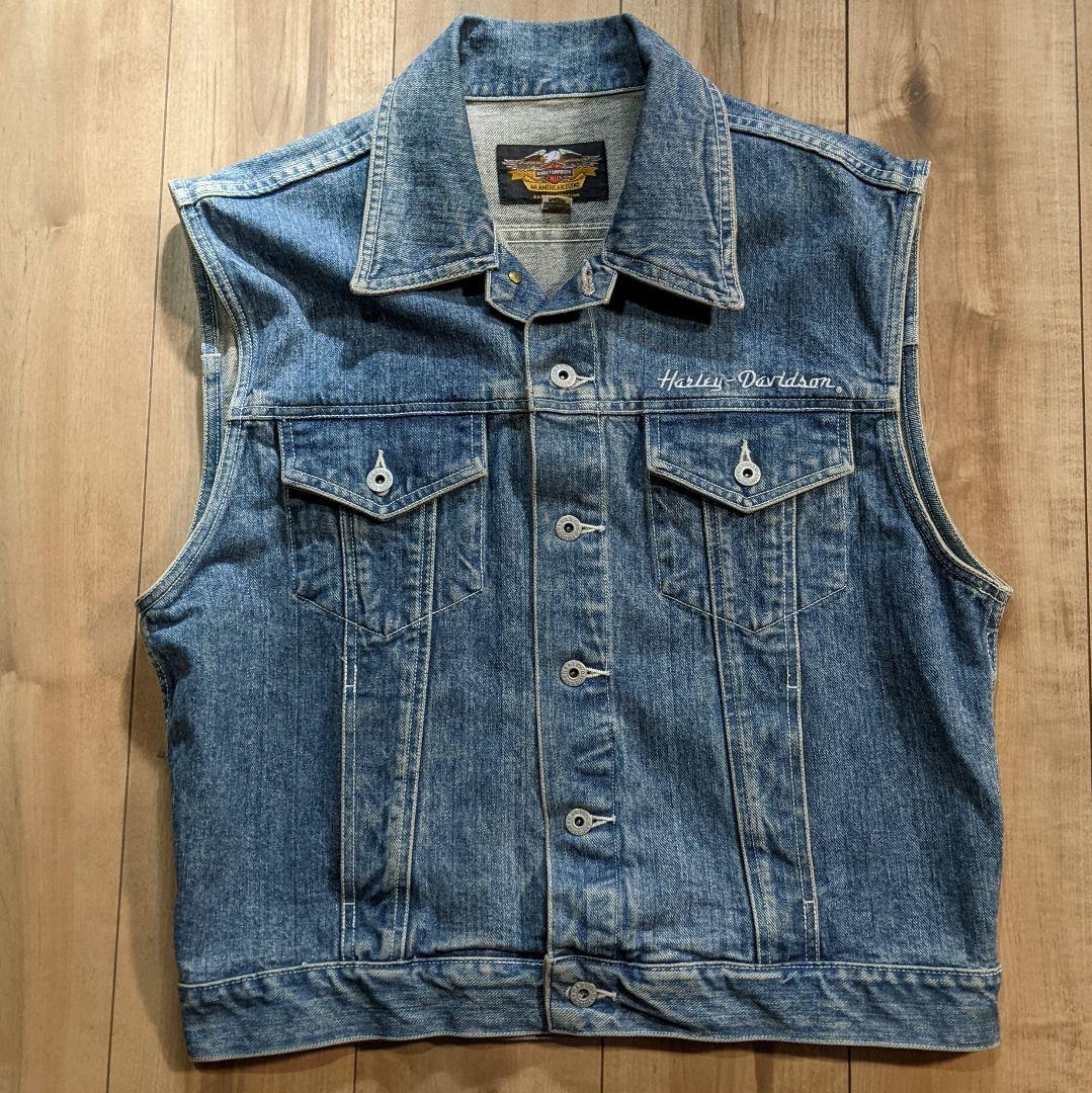 Harley-Davidson デニムベスト　Gジャン