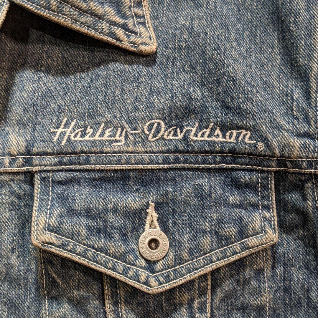 Harley-Davidson デニムベスト　Gジャン