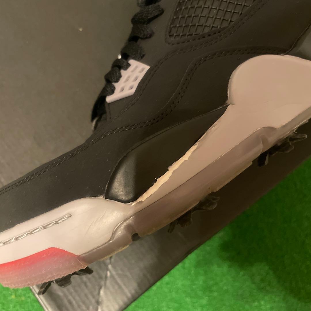 NIKE ナイキ エアジョーダン4 G ゴルフ スパイク　28cm