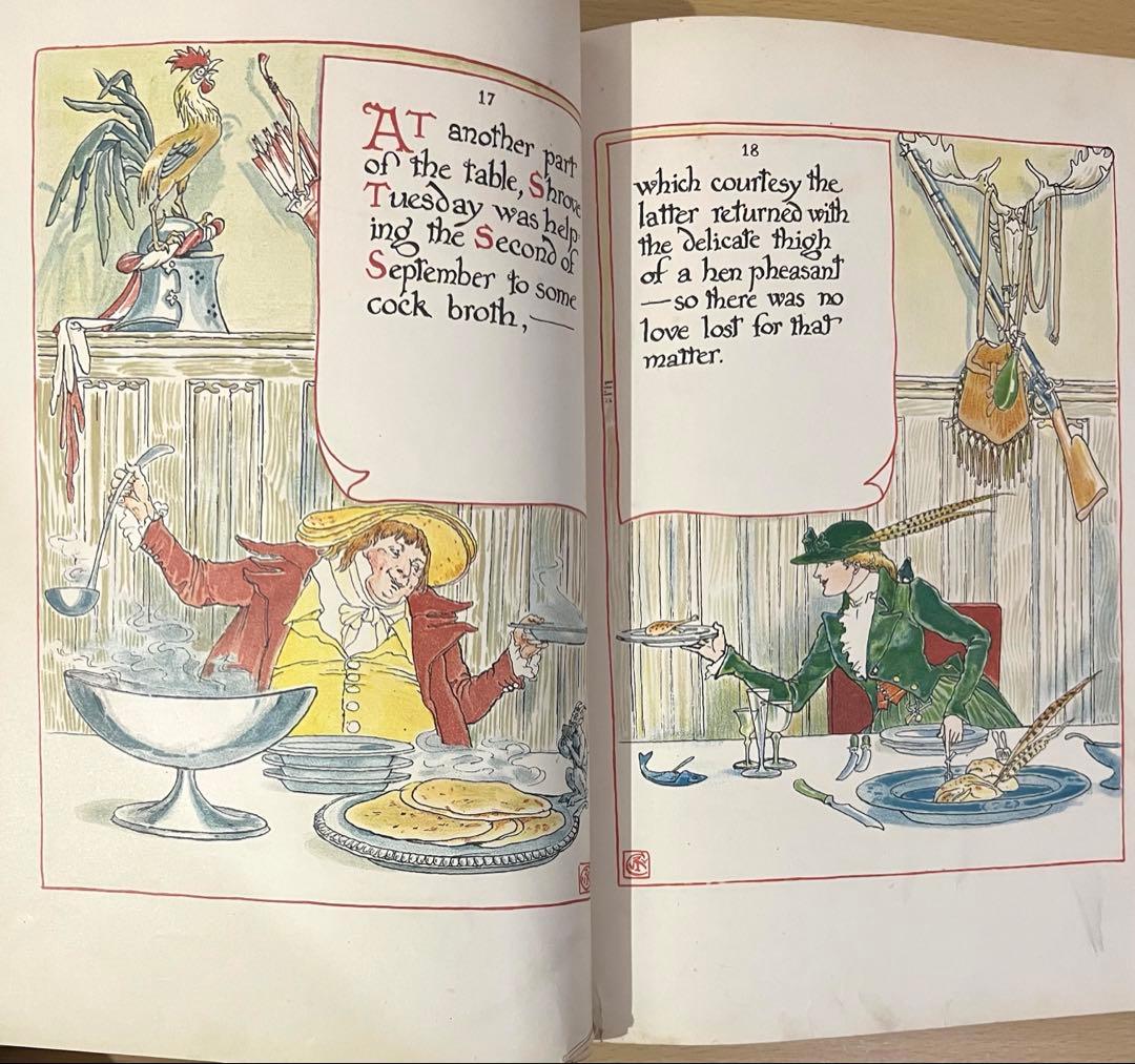 SALE! No441希少 アンティーク 古書 洋書 絵本 ウォルター・クレイン