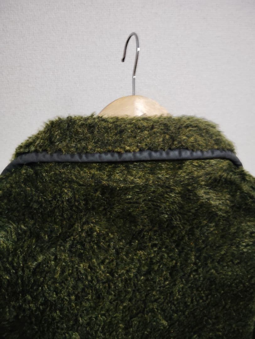【推定60s】LUIGI カナダ製 ヴィンテージ ガウンジャケット　グリーン