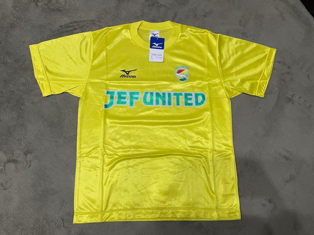 【新品未使用】Mizuno JEF UNITED イエロー Tシャツ Sサイズ