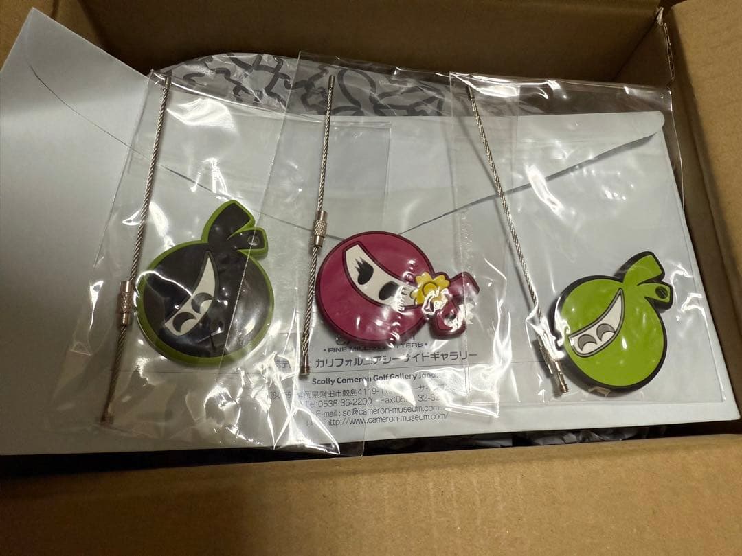 スコッティキャメロン　3点セット　キーフォブキーホルダー