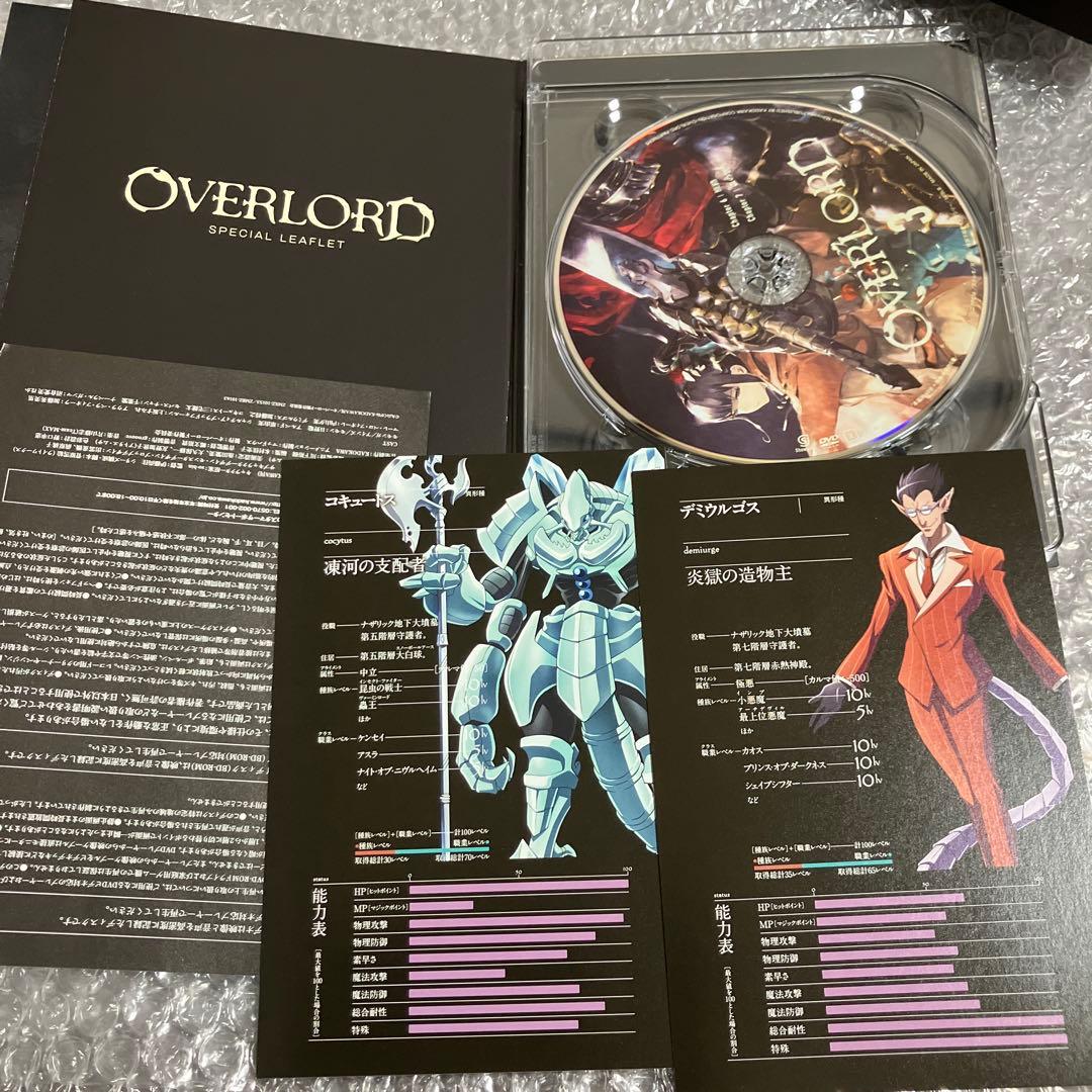 「激安」オーバーロード DVD 全巻セット 一期　小説付き