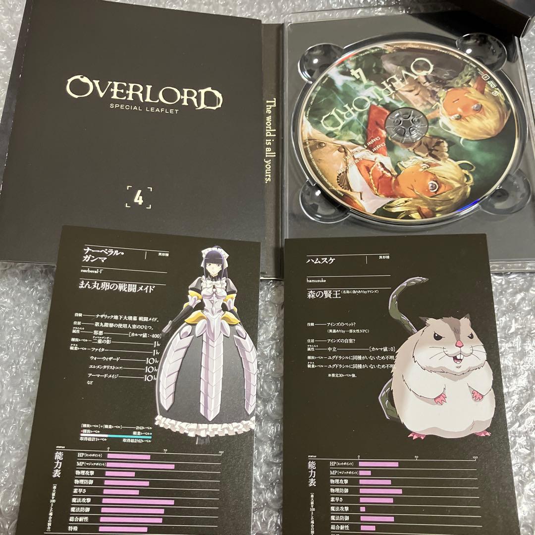 「激安」オーバーロード DVD 全巻セット 一期　小説付き