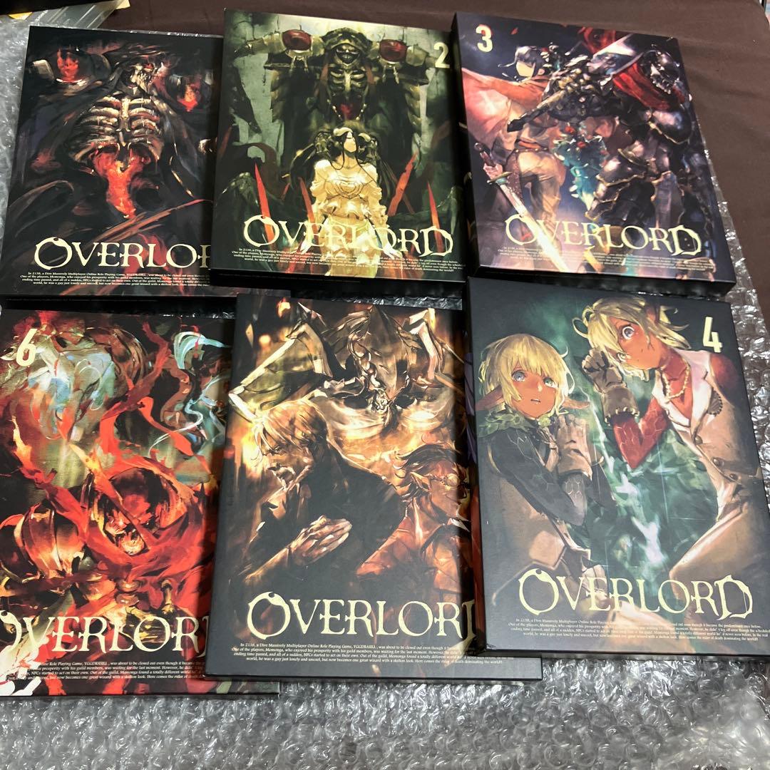 「激安」オーバーロード DVD 全巻セット 一期　小説付き