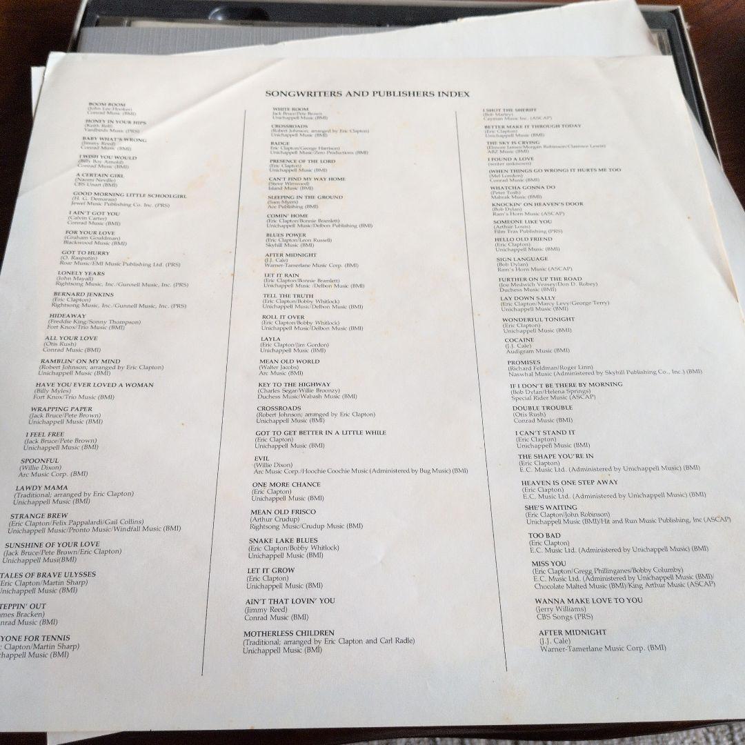 ERIC CLAPTON CROSSROADS 4枚組