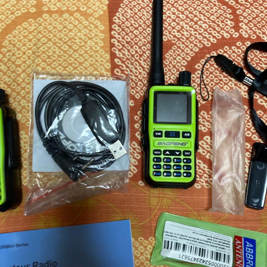 BAOFENG UV-5R Mini 2台トランシーバー セット