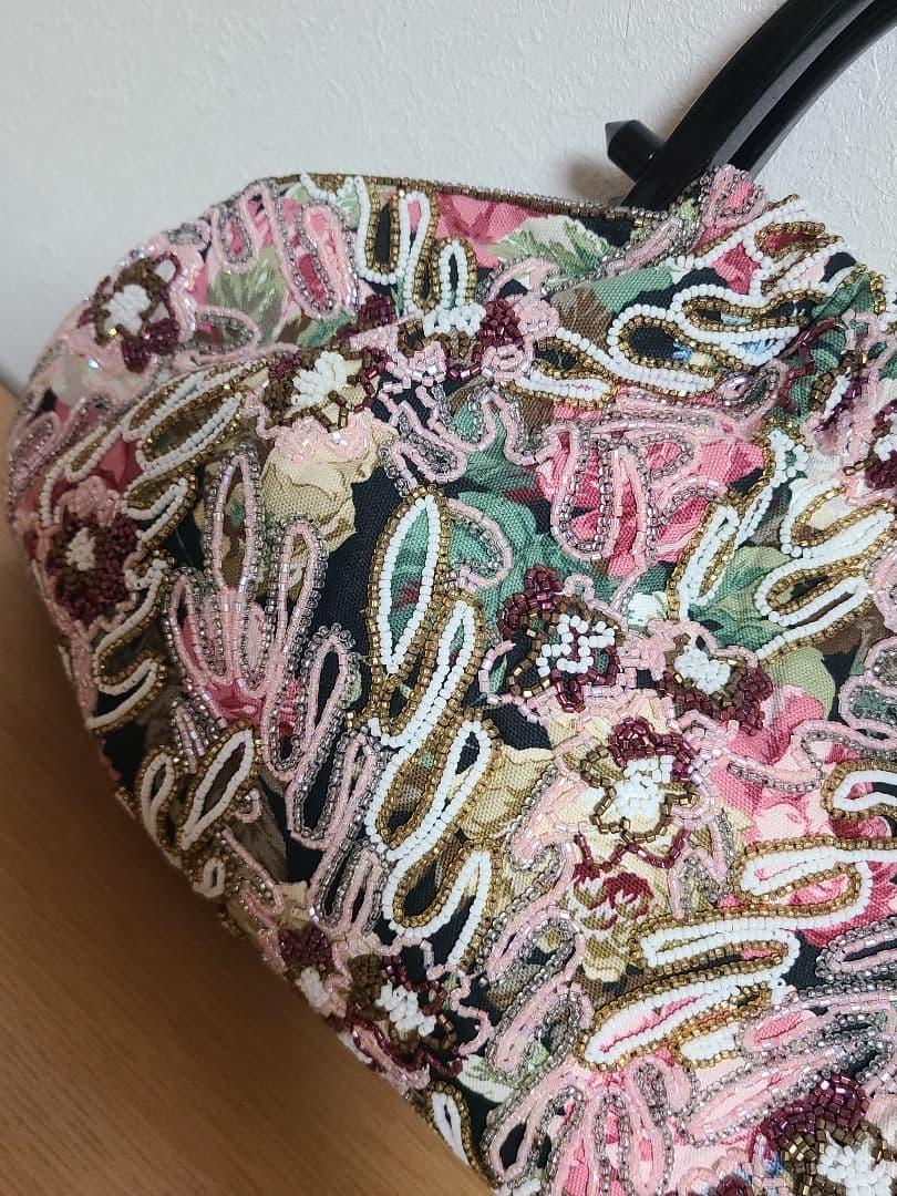 LUMY はしもと ルミー 皇室御用達 ビーズバッグ パーティーバッグ