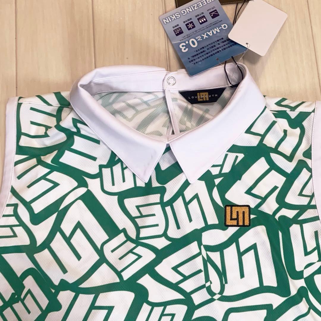 新品■12,100円【ラウドマウスゴルフ】LL レディース　ノースリーブウェア