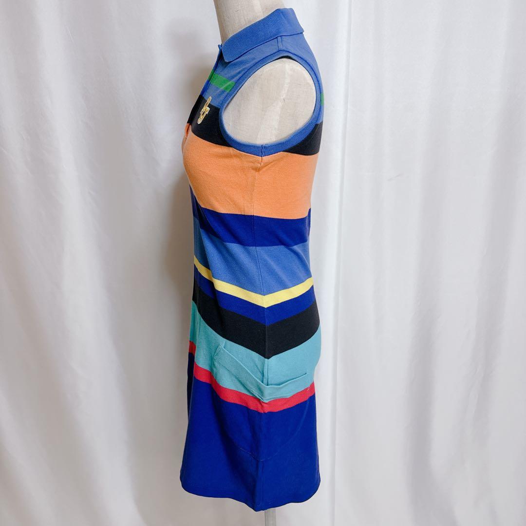 PEARLY GATES パーリーゲイツ ゴルフ ワンピース ボーダー サイズ0