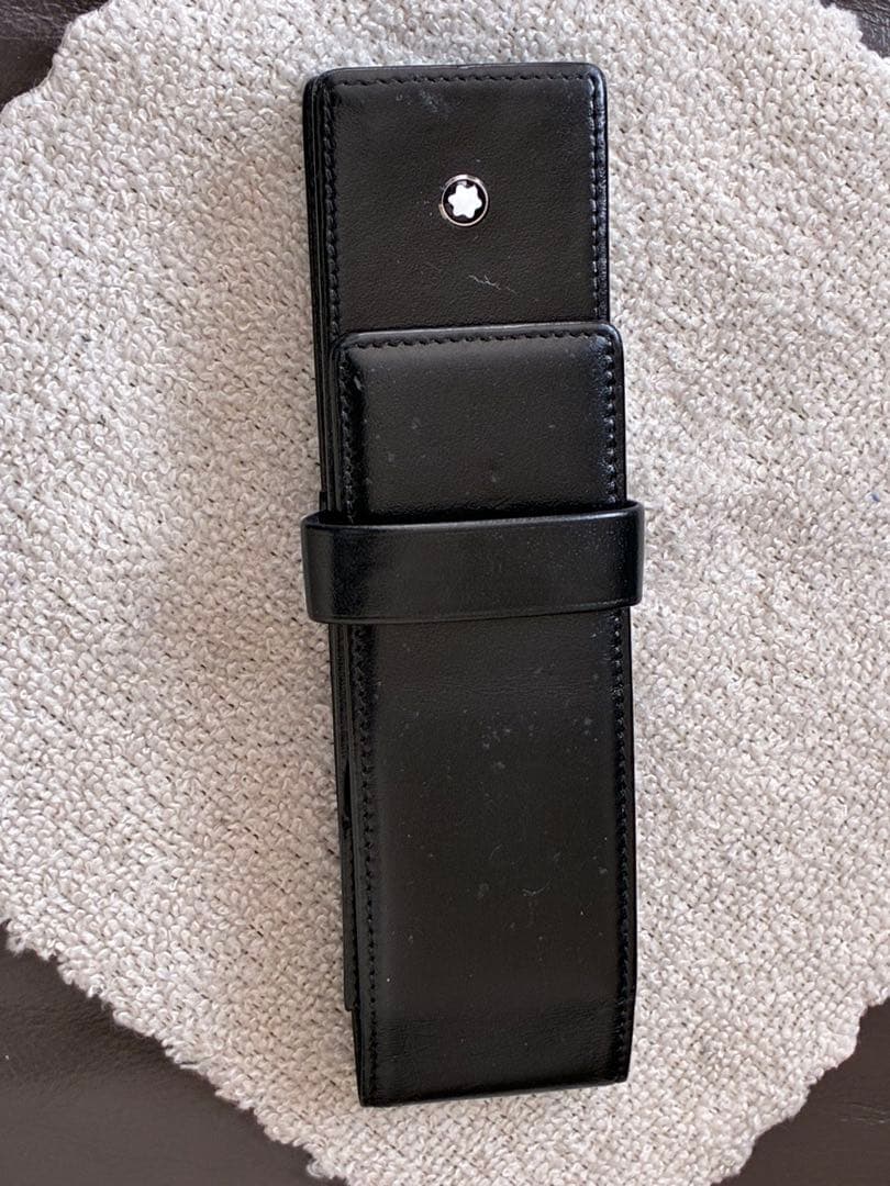 ◾️モンブラン◾️美品164 ボールペン＆シエナペンケース2本差◾️新品リフィル付属◾️