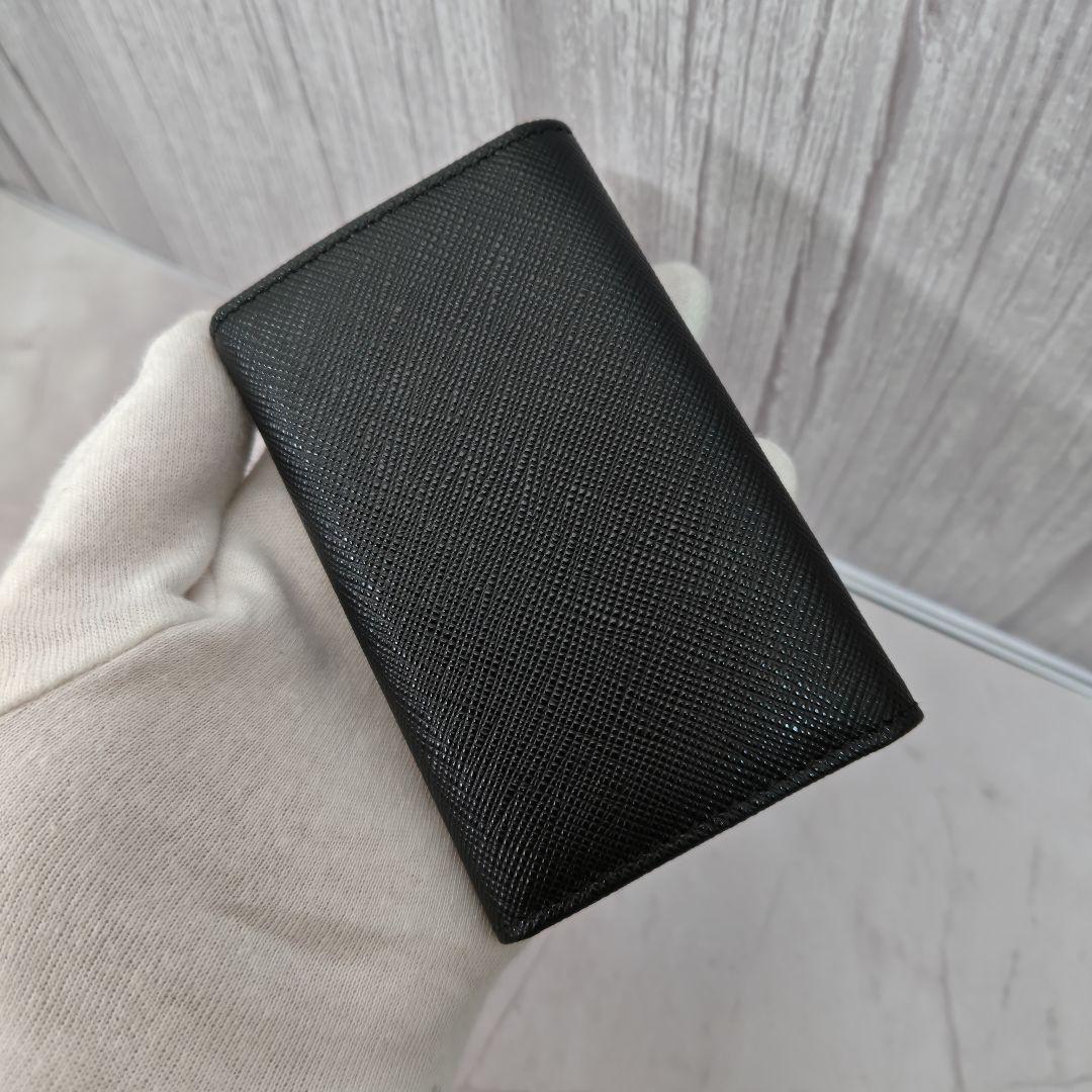 未使用品　現行　PRADA サフィアーノレザー　マルチカラー キーケース